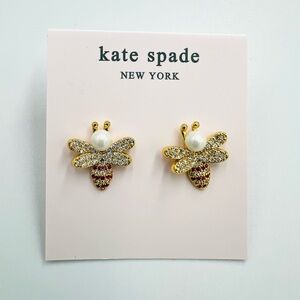 Kate Spade New York Picnic Perfect Bee Studs NWOT